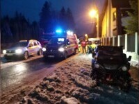 Un bărbat din Prahova și fiul său de 15 ani au căzut cu un ATV într-o râpă. Salvatorii au reușit să îl stabilizeze