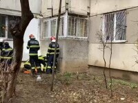 O femeie de 60 de ani a rămas blocată în subsolul unui bloc din Sectorul 5, după ce ar fi încercat să hrănească niște pisici