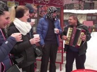 Turiștii din Râșnov au început Revelionul cu 2 zile înainte de sfârșitul anului