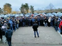 Proteste spontane la Rafinăria Petromidia. Sute de angajați refuză să mai intre la muncă