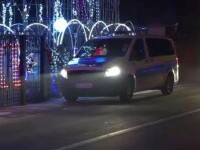Polițiștii din Alba i-au făcut o surpriză unui elev de 15 ani. Moș Crăciun a venit cu girofar