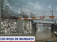 Viituri puternice în Bistrița-Năsăud. Avertizări de inundații, cod portocaliu și galben