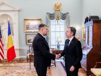 Ciolacu s-a întâlnit cu Blinken în SUA. Premierul i-a mulţumit pentru ajutorul în recuperarea românilor din Fâșia Gaza