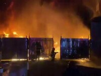 Tinerii care au declanşat incendiul de la mall-ul din Cluj-Napoca, reţinuţi de poliţişti şi puşi în arest la domiciliu