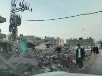 Controlul Fâșiei Gaza va fi redat Autorității palestiniene, transmite Casa Albă. Au rămas însă numai ruine