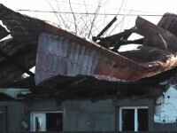 Un incendiu violent a mistuit casa unei familii din Mureș. Familia așteaptă un copil în patru luni