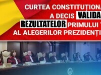 CCR a validat primul tur al alegerilor prezidențiale. În al doilea tur vor participa Călin Georgescu și Elena Lasconi