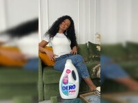 (P) Majda are un aliat de încredere pentru petele dificile. DERO PRO este soluția pentru haine curate