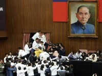 protest taiwan parlament