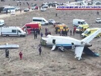 Imagini noi de la bordul avionului Azerbaijan Airlines înainte să se prăbușească. Un pasager i-a trimis soției sale videoul