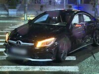 Accident cu 2 victime în București, provocat de un șofer care ar fi trecut pe roșu și apoi a fugit de la fața locului