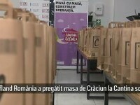 (P) Kaufland România a pregătit masa de Crăciun la Cantina socială