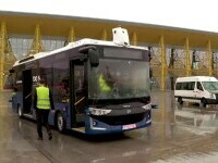 Aeroportul Cluj testează primul autobuz autonom din România. Tehnologia mai este folosită pe aeroporturile din SUA și Germani