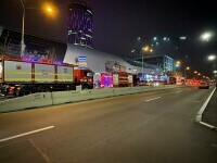 Incendiu la un mall din București