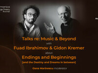 Dirijorul Fuad Ibrahimov și violonistul Gidon Kremer, invitați ai Filarmonicii George Enescu la un dialog despre schimbare