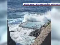 Doi români au murit în Tenerife după ce un val uriaş a lovit o piscină naturală. „Cea mai mare tragedie în ultimii 15 ani”