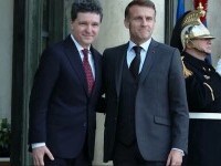 Nicuşor Dan, primit la Palatul Élysée de Emmanuel Macron în cadrul vizitei oficiale la Paris | Video