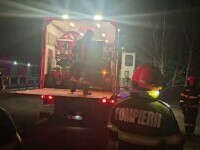 Pompierii intervin cu roboți pe Valea Oltului. Circulația rămâne închisă până miercuri. „Sunt vizibile scăpări de gaz”