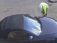 Un bărbat a primit patru amenzi după ce i-a fost desenat un loc de parcare pentru persoane cu dizabilități în jurul mașinii