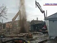 Au început lucrările de închidere a fântânii din Bihor unde s-au eliberat gaze toxice. Zona este monitorizată