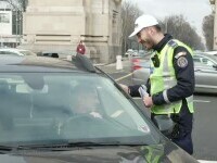 Campanie neobișnuită a polițiștilor de la Brigada Rutieră în Capitală. Ce au primit șoferii în trafic