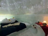 Hotelul de gheață de la Bâlea Lac nu va fi construit anul acesta. Doar în pandemie a mai lipsit punctul de atracție