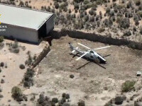 Droguri transportate cu elicopterul. Cum i-au prins polițiștii spanioli pe traficanți: „Este rar”. FOTO