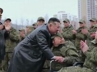 Cum i-a primit Kim Jong Un pe soldații săi care au scăpat cu viață după ce au luptat pentru Rusia | VIDEO