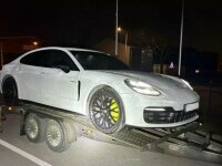 Un ucrainean a încercat să ducă un Porsche Panamera din România în Spania. La frontiera Germaniei s-a ales cu dosar penal