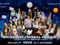 Academia Buftea și VOYO lansează Bucharest Central College, cel mai nou serial românesc pentru adolescenți, din 17 decembrie