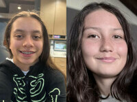 Două eleve au dispărut de la școală și au apărut în fața casei unui localnic a doua zi. Nimeni nu știe ce s-a întâmplat