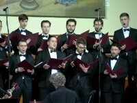 Concert caritabil pentru doi frați bolnavi. Studenții de la Teologie au cântat pentru a strânge bani de tratament