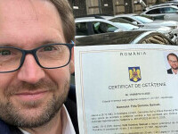 Dominic Fritz a devenit, oficial, cetățean român: „Mulțumesc, România, pentru brațele tale deschise”