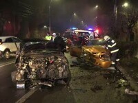 Accident grav în Baia Mare. O șoferiță de 28 de ani a ajuns la spital în urma unui impact frontal cu un alt autoturism