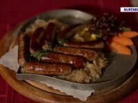 Iarna românilor prinde gust abia când sunt gata cârnații. Transformarea spectaculoasă a rețetelor începe însă din Germania