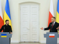 Ucrainenii sunt nerecunoscători Poloniei, îi reproşează Nawrocki lui Zelenski în prima lor întâlnire la Varşovia