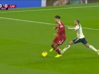VIDEO | Gest prostesc în Tottenham - Liverpool, sub privirile lui Radu Drăgușin. Tot stadionul a huiduit
