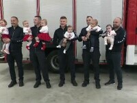 Val neobișnuit de nașteri într-o mică secție de pompieri din Croația. Opt bebeluși, în primele 11 luni ale anului