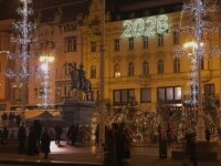 Spiritul sărbătorilor în forme inedite: patinoar într-un monument antic din Croația și case împodobite în Germania