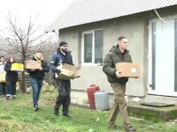 Pasionații de off-road, ajutoarele lui Moș Crăciun pentru bătrânii din Iași. Oamenii le-au mulțumit cu lacrimi în ochi