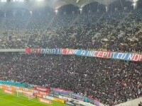FCSB câștigă derby-ul cu Rapid, scor 2-1, dar bifează o premieră negativă. Pe ce loc termină anul în Liga I