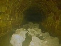 O masă de grăsime de 100 de tone, descoperită în canalizarea din Londra. Ce au aruncat oamenii