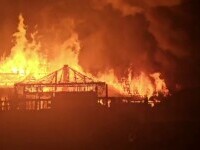 Un bărbat de 50 de ani a murit încercând să salveze casa nepotului său de un incendiu, în Argeș