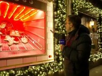 Istoria vitrinelor decorate de Crăciun în New York. Marile magazine organizează adevărate spectacole vizuale