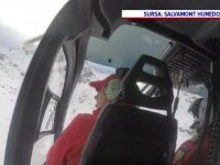 Cuplu salvat cu elicopterul de pe vârful Parâng. Au urcat pe munte fără echipament corespunzător