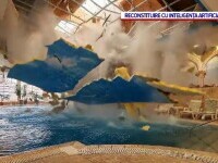 Tavanul s-a prăbușit peste șapte turiști care se aflau în piscina unui hotel de 5 stele din Sibiu. Șase au ajuns la spital