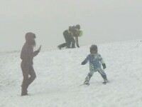 Cum va fi vremea la munte în următoarele trei zile. Vântul va bate și cu peste 120 km/h în unele zone