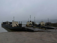 Trafic îngreunat spre Bulgaria din cauza vremii. Trecerea cu bacul pe la Bechet, suspendată temporar