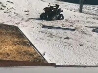 Cabinetul medical al Salvamont Gorj a fost spulberat de viscol în Munții Parâng