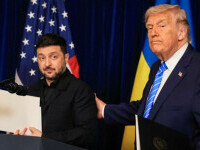Cum a reacționat Zelenski în momentul în care Trump a spus că Rusia „doreşte să vadă Ucraina reuşind” | VIDEO
